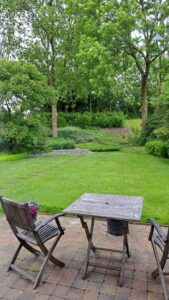 B-B de tuinkamer terras
